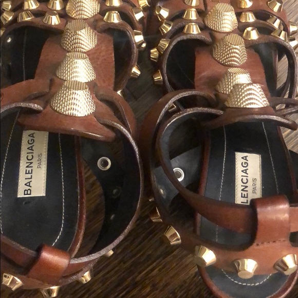 BALENCIAGA Studed wedge 39.5 - Picture 5 of 5